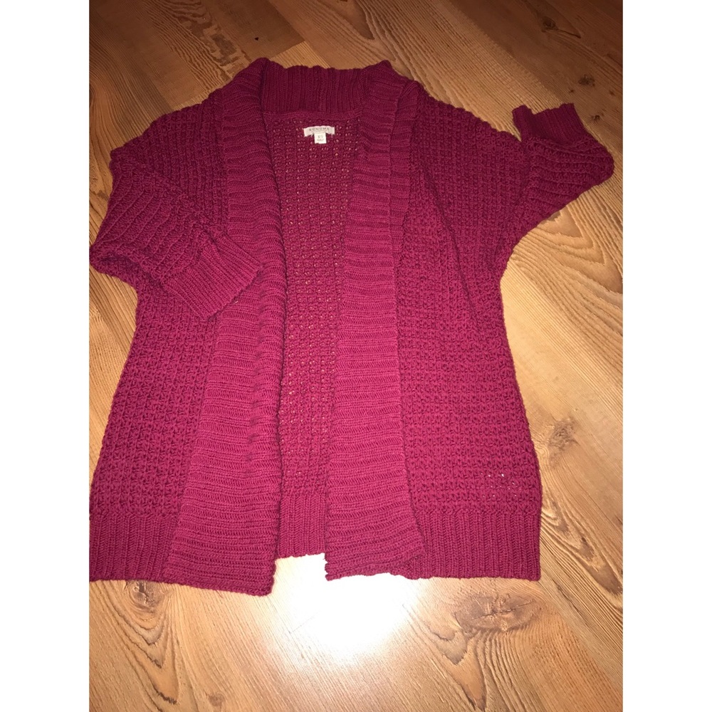 Burgundy Sonoma cardigan